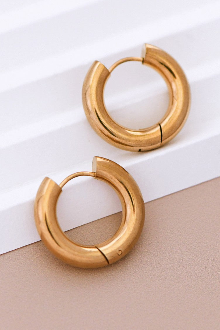 Gold Hoop Earrings