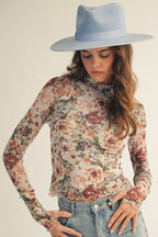 Bloom Mesh Top
