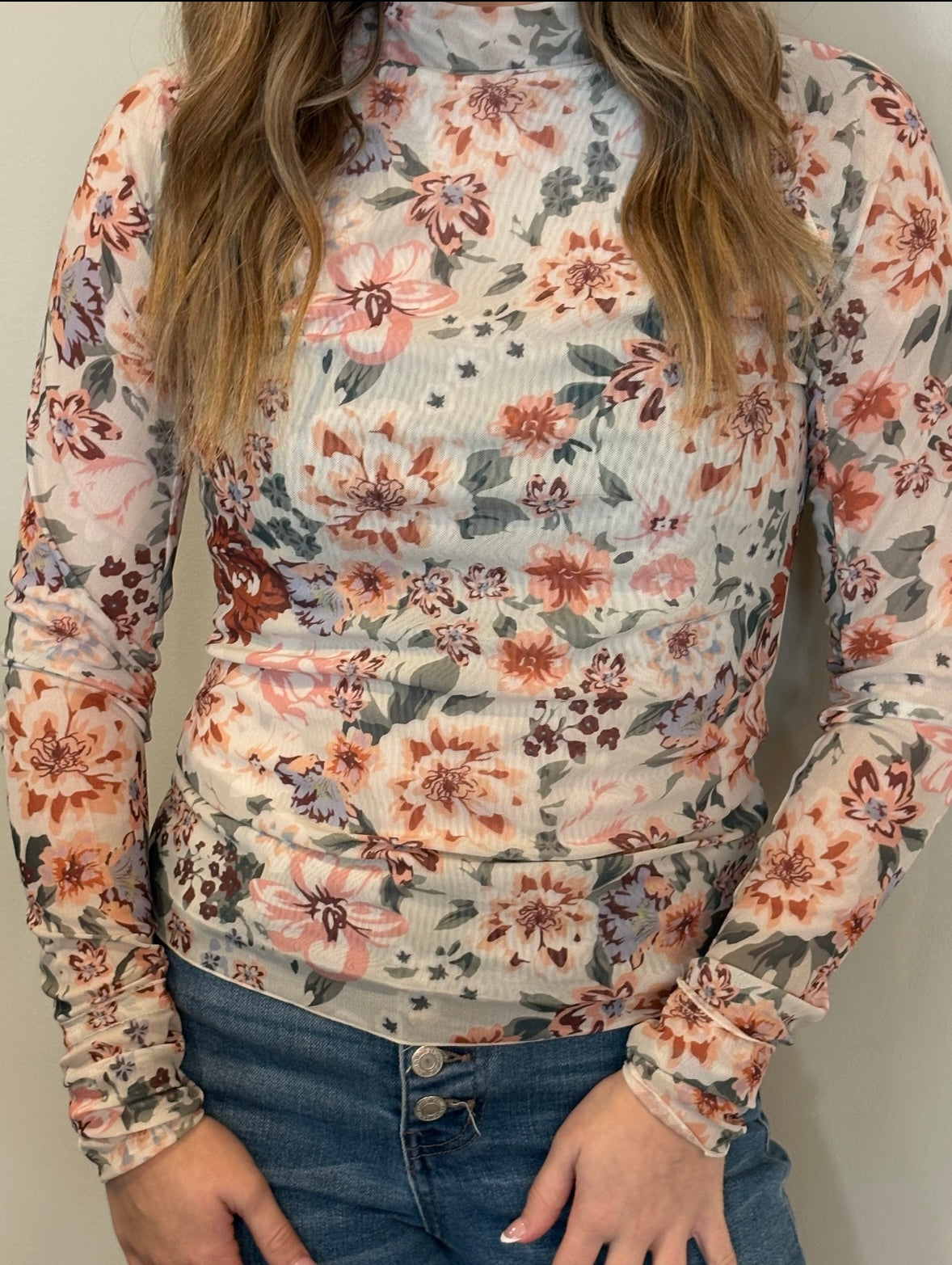 Bloom Mesh Top