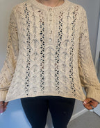 Twisted Ribbed Sweater